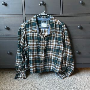 Cropped AE Flannel!